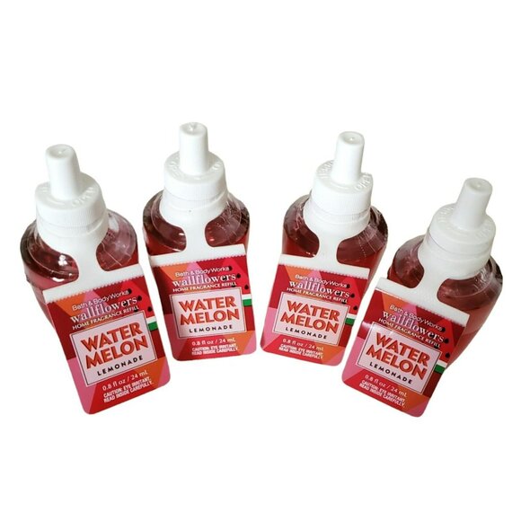 NEW Watermelon Lemonade Wallflower Refill Bulbs Bath & Body Works Lot of 4 Fruit - Picture 6 of 6
